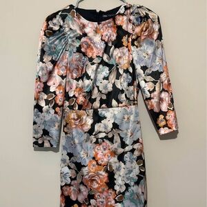 Zara Multicolor Floral Dress